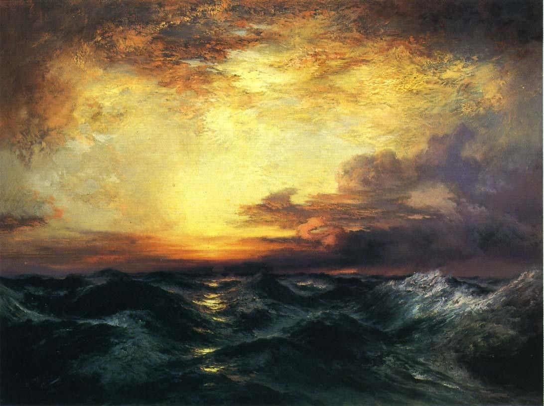 Thomas Moran Pacific Sunset